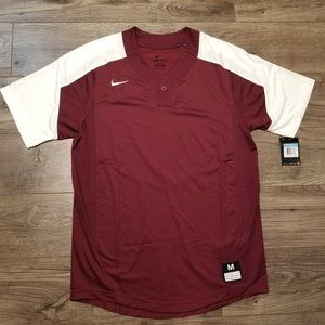 Nike Vapor Laser Button Baseball Jersey Shirt